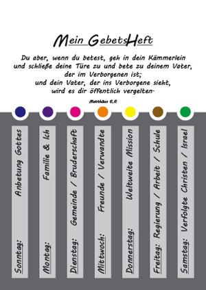 Mein GebetsHeft